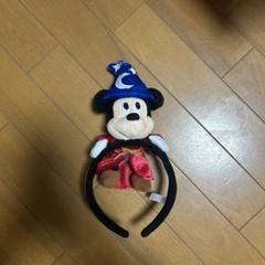 ミッキーぬいぐるみカチューシャ　ディズニー