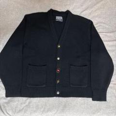 Stussy×denim tearsカーディガン ブラック L - メルカリ
