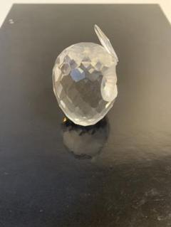 極美品スワロフスキーのクリスタル・フクロウ SWAROVSKI スワロフスキー クリスタル フクロウ M 1003326