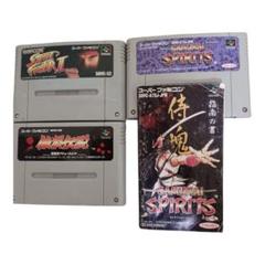 【動作未確認】スーパーファミコン 格闘ゲーム3本セット
