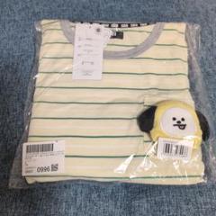 BT21 ボーダーぬいぐるみ　ルームウェア