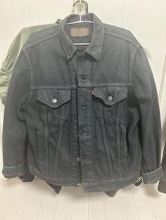 アメリカ製 80's 90's LEVI'S 70506 ブラック　後染めのサムネイル