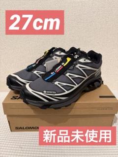 新品 Salomon XT‑6 GTX 27cm 限定 黒 GORE‑TEX