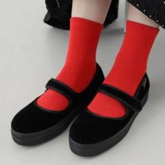 極美品☆アルべローラ 24cm 24FW メリージェーン パンプス バレエ 厚底
