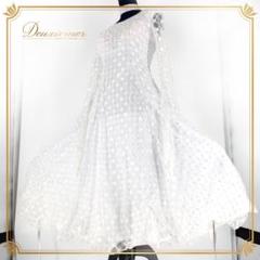 【美品 社交ダンス衣装】ワンピース ドレス leirena チョーカー フロート 美品 社交ダンス衣装】ワンピース ドレス leirena チョーカー