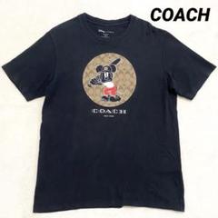 【限定品・未使用】コーチ＆Disneyのコラボ TシャツMickey Mouse Coach X Disney CN321 Mickey Mouse Skater T Shirt white and