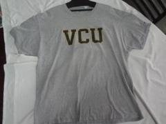 UNDER ARMOUR VCUロゴ Tシャツ グレー 　　USAヴィンテージ