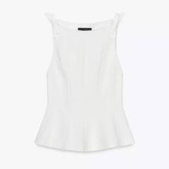 2025年最新】zara ペプラム トップスの人気アイテム - メルカリ