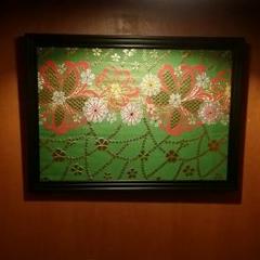 京都•西陣織　シルク　絹の絵画　寺の風景　伝統工芸士・東海恒夫 2025年最新】西陣織 絵画の人気アイテム - メルカリ