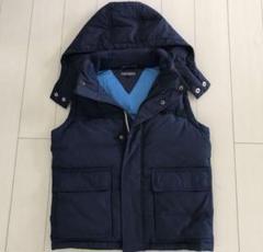 トミーフィルガー　キッズダウンベスト　タグ付き　紺 TOMMY HILFIGER（トミーヒルフィガー）｜キッズのダウンベスト