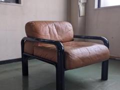 KNOLL GAE AULENTI のラウンジ チェア 1990s Gae Aulenti for Knoll Lounge Chair in Blue / Green