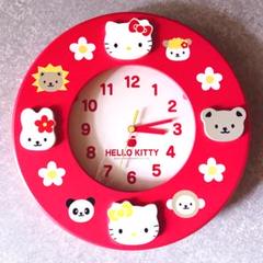 【希少】ハローキティ 木製 壁掛け時計 平成レトロ 非売品 レア 99年製 希少】ハローキティ 木製 壁掛け時計 平成レトロ 非売品 レア 99