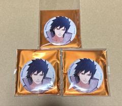 NARUTO base yard ベースヤード 缶バッジ うちはサスケ 6個 NARUTO うちはサスケ 缶バッジ 3点 ベースヤードトーキョー