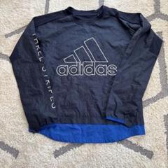 adidas 140ピステ・ウィンドブレーカー 黒/青