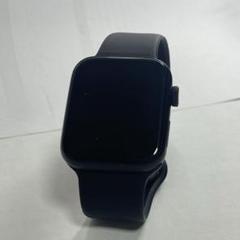 美品　スマートウォッチ　黒　シリコンバンド