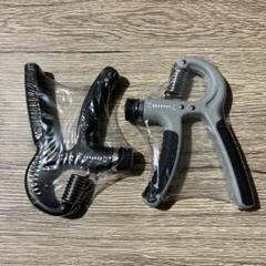 ハンドグリップ 握力 トレーニング 筋トレ 握力調整抵抗 5kg-60kg 2個