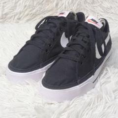 ✨美品✨ ナイキ NIKE コートレガシー スニーカー キャンバス レザー
