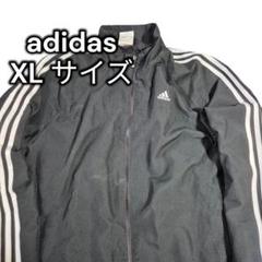 【レア】adidas ナイロンジャケット グーフィー　サイズ XL 激レア】アディダス ジャージ サイズXL ブルー 刺繍ロゴ - メルカリ