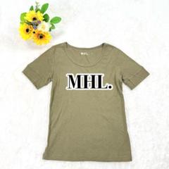 【エムエイチエル】マーガレットハウエル Tシャツ シンプル カーキ カットソー