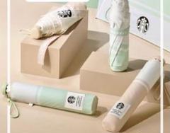 韓国　スタバ　ハンター　非売品　3way 折り畳み傘 楽天市場】Starbucks スターバックスハウス 3段自動 折りたたみ