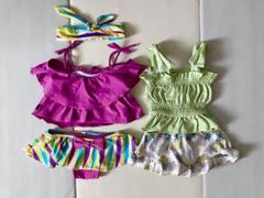 女の子　セパレート水着　90㎝　セット売り　アプレレクール　カルディア