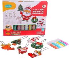 カラリノ アート 知育 おもちゃ おえかきセット オーナメント クリスマス