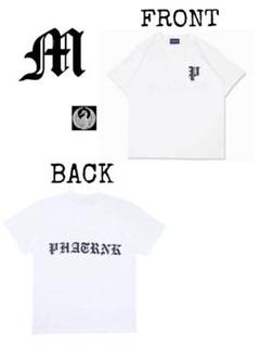 【PHATRNK✙ファットランク】 Old Pロゴ M 白　半袖