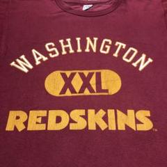 80's チャンピオン　REDSKINS 古着Tシャツ　トリコタグ　3段プリント