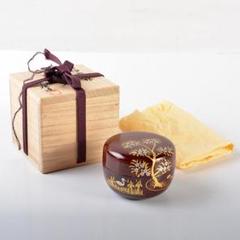 送料込【逢絢亭・新品】茶道具 大棗 山中塗 波蒔絵 真塗 木製 塚本規義 共箱 2025年最新】大棗 蒔絵の人気アイテム - メルカリ