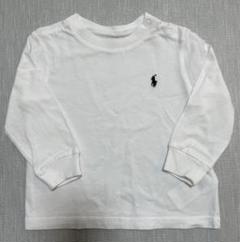 Ralph Lauren ホワイト長袖Tシャツ　12M