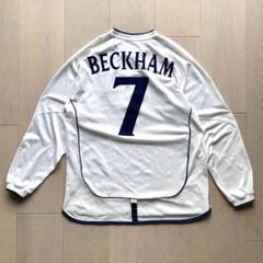 正規品 Umbro イングランド代表 2002 長袖 ベッカム 7 - メルカリ