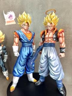 ドラゴンボール超サイヤ人 ベジットゴジータ改造リペイントフィギュア 2体セット ドラゴンボールZ ドッカンバトル フィギュア2体セット ゴジータ