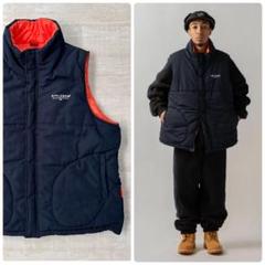 ジャケット・アウター APPLEBUMSynthetic Suede Innercotton Vest アップルバム ベスト APPLEBUM INNERCOTTON VEST メンズ 中綿