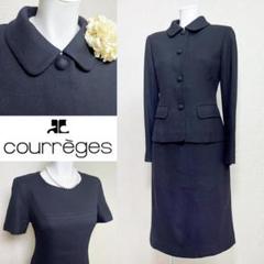 専用❤️未使用タグ付きクレージュcourregesワンピーススーツコサージュ付き Courreges - 新品未使用タグ付き クレージュcourreges