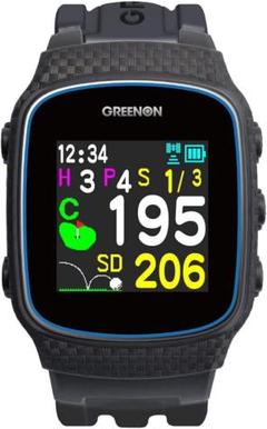 GREENON ザ・ゴルフウォッチ ノルム II ブラック G018B　中古 THE GOLF WATCH NORM II | GREENON