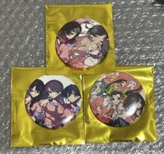 物語シリーズ　望月けい pop up ロフト 缶バッジ　集合　3種