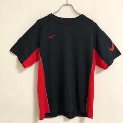 NIKE 半袖Tシャツ サッカー　スポーツウェア　黒　大きめ　a3757