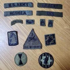 米陸軍放出品　パッチ（ワッペン）