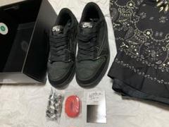 Travis Scott × NIKE AJ1 Low OG ブラックファントム