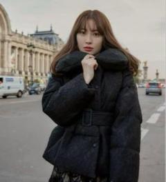ジャケット・アウター herlipto Lace Shell Belted Down Jacket Herlipto Lace Shell Down Jacket With Belt WomenS Padded