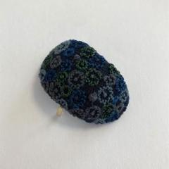 ミナペルホネン ポニーフック handmade skyful ネイビー