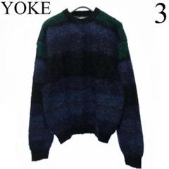 3　YOKE　モヘアニット ニット　別注　定価61600円　ヨーク　セーターのサムネイル