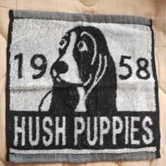 HUSH PUPPIESハッシュパピー★ 犬イラスト ハンカチ 1958