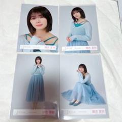 藤吉夏鈴 生写真セット 櫻坂46 生写真 コンプ 藤吉夏鈴 桜月 MV 青衣装 - メルカリ