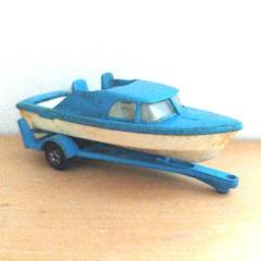 【昭和レトロ】<Lesney>NO.9 CabinCruiser&Trailer
