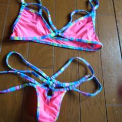wickedweasel ジグザグパターン セパレート水着