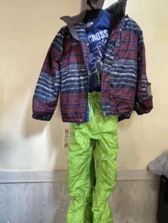 ブルークロスBLUECROSSスキースノーボードウエアスカルドクロ130cm新品 ブルークロスBLUECROSSスキースノーボードウエアスカルドクロ