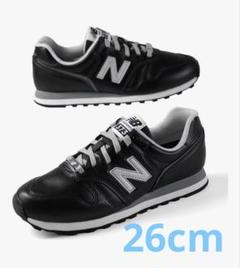 New Balance ニューバランス　373 ブラック 26 cmのサムネイル