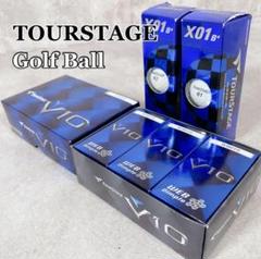 X133 TOURSTAGE ゴルフボールまとめ 12個 白 V10 X01