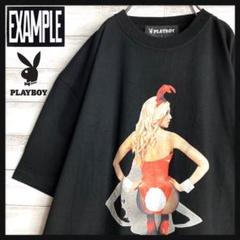 【最強コラボ】 example × playboy Tシャツ ビッグサイズ XL